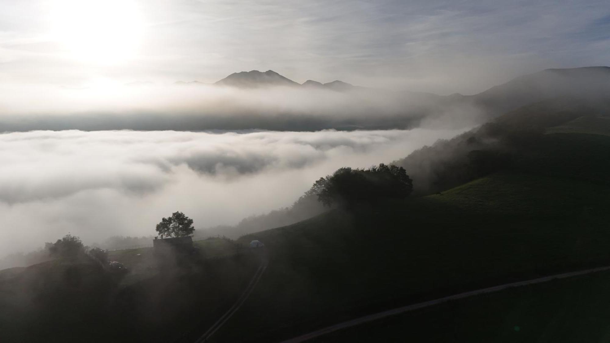 La Cabana Mirador De Los Valles Pasiegos Vega de Pas Kültér fotó